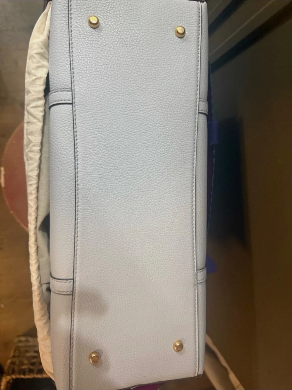 Tory Burch Perry Triple Compartment Tote w Logo Charm